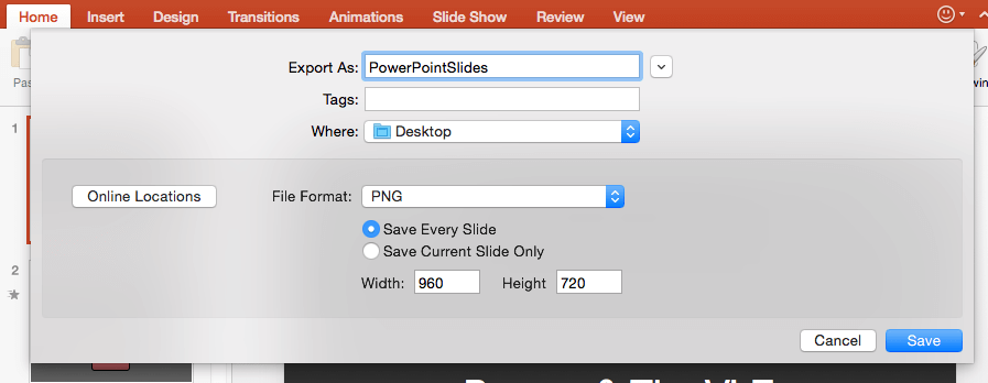 format pictures in powerpoint for mac